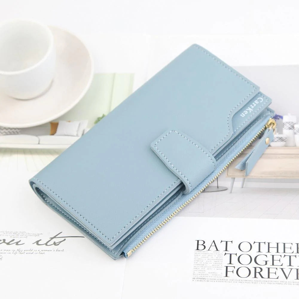 Women's Wallet Long Wallet Women Zipper Card - melvincucci