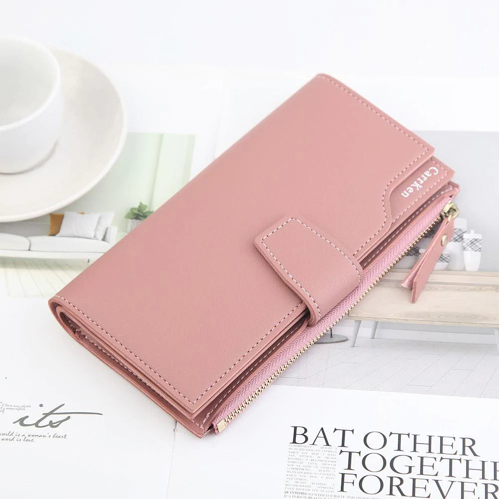 Women's Wallet Long Wallet Women Zipper Card - melvincucci