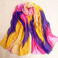 Women Scarfs Ladies Chinese Ink Style Shawl Scarves muffler Soft Wrap Shawls Neckerchief elegant Thin Scarf - melvincucci