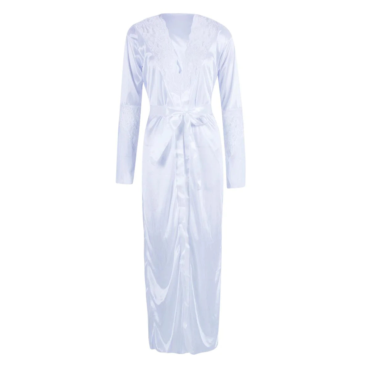 Women Sexy Lingerie Bathrobe Glossy Big Yards Dress - melvincucci