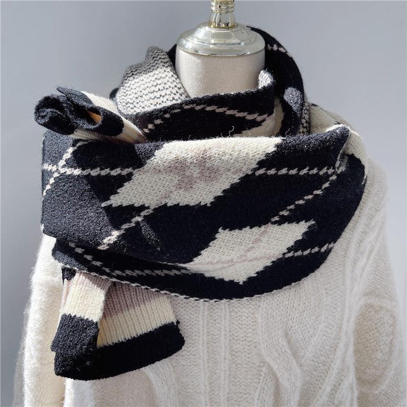 Women Soft Mohair Warm Ring Collar Scarf - melvincucci