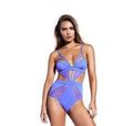 Women Summer Swimsuits Sexy Sleeveless One Piece Swimsuit Hollow Out Monokini Push Up Sheer Bikini Swimwear Beachwear S-XL - melvincucci