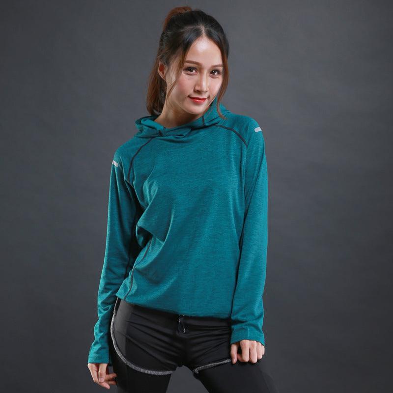 Women Thin Fitness T-shirt Long Sleeve - melvincucci