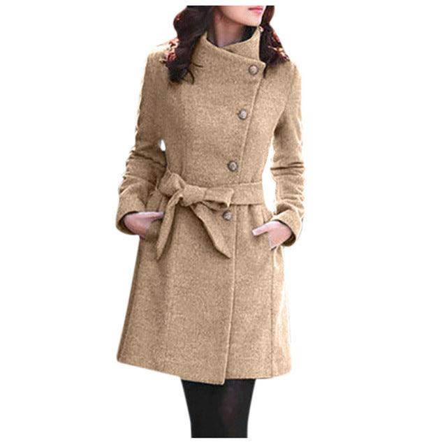 women Wool coat - melvincucci