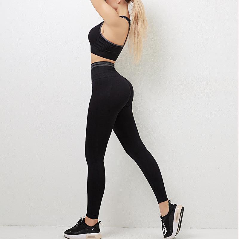 Women Workout Activewear Sports-Bra Outfit Leggings Seamless Fitness High-Waist New Gym - melvincucci