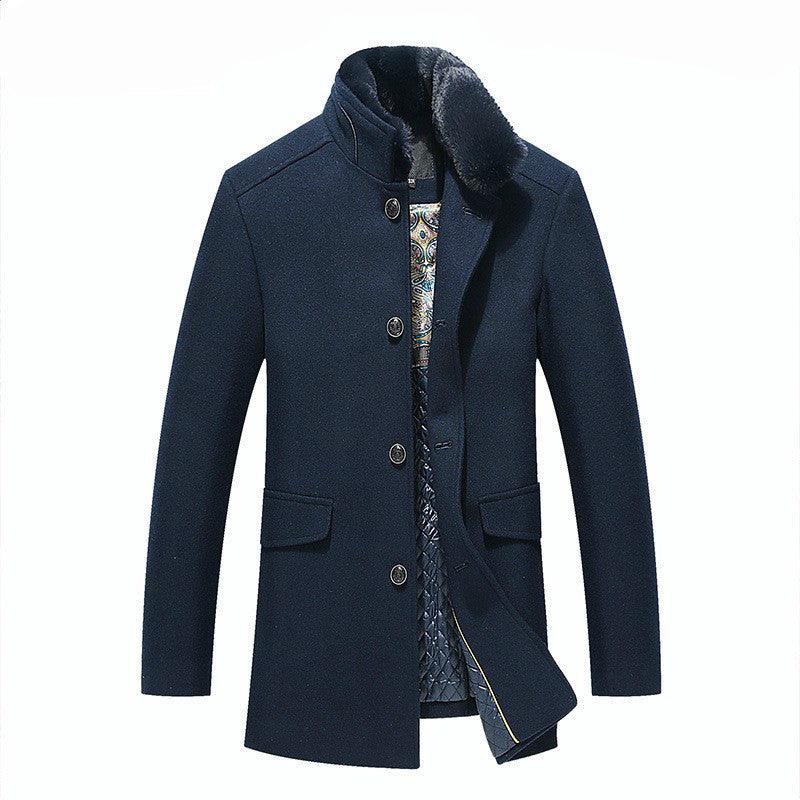 Woolen overcoat for men - melvincucci