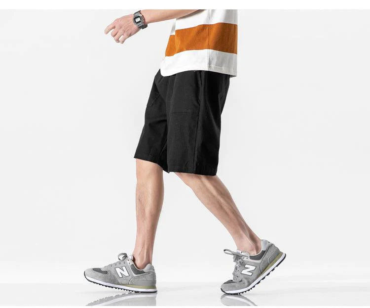 Workwear Five-point Pants Men's Mid-pants All-match Casual Pants - melvincucci