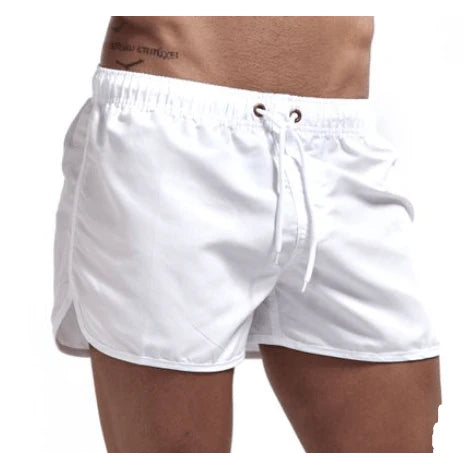 Wrap men's shorts, home pants, smooth beach pants, slim pants, shorts - melvincucci