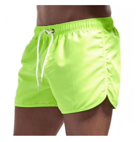 Wrap men's shorts, home pants, smooth beach pants, slim pants, shorts - melvincucci