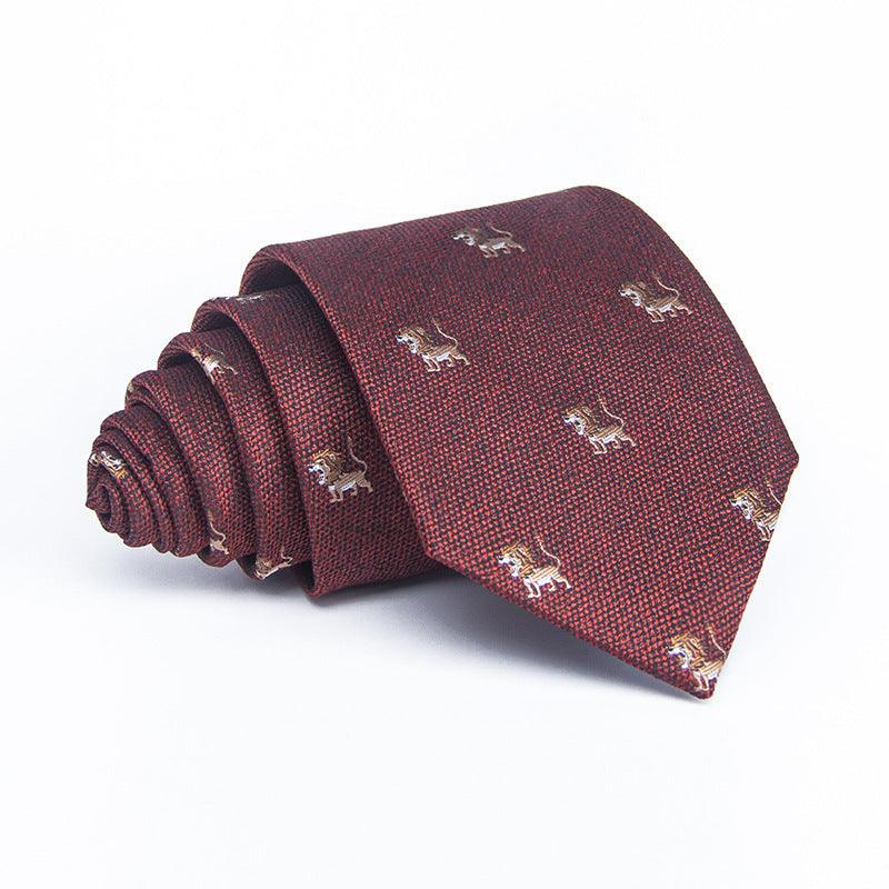 Yarn Polyester Men's Girls Casual Shirts Accessories Ties - melvincucci
