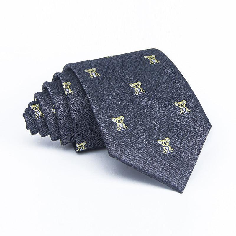 Yarn Polyester Men's Girls Casual Shirts Accessories Ties - melvincucci