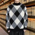Young Handsome Half Turtleneck Sweater Men's Knitwear Trend Men's Clothing - melvincucci