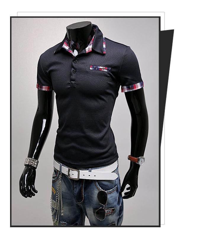 Youth business POLO shirt T-shirt short sleeve men - melvincucci