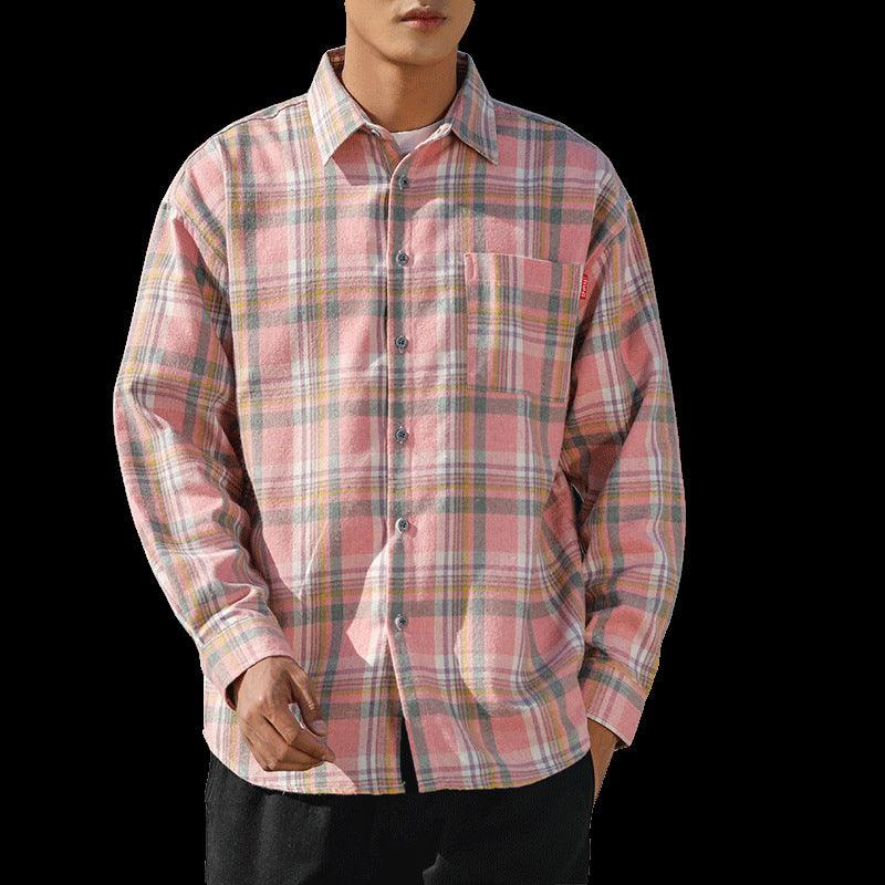 Youth plaid shirt long sleeve - melvincucci