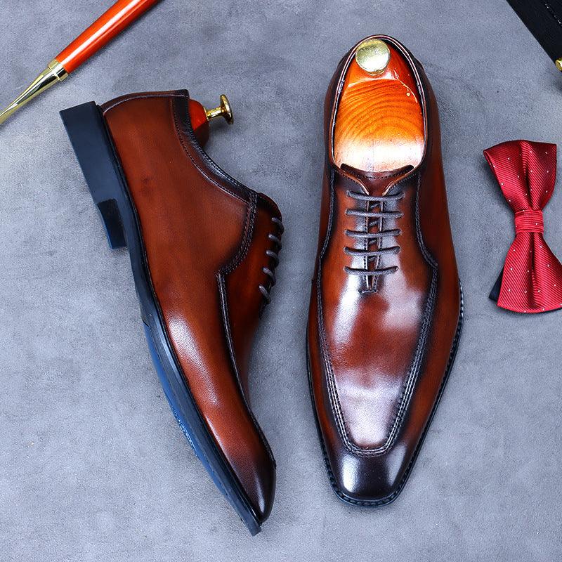 Youth Tooling British Working Leather Small Leather Shoes - melvincucci