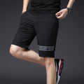 Zipper pocket short quick drying stretch pants for men - melvincucci